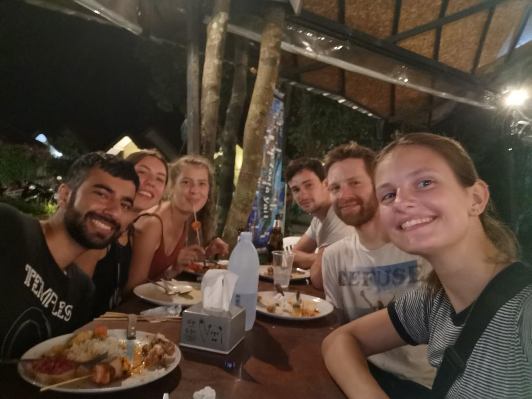 Erster Abend mit BBQ auf Koh Lanta 